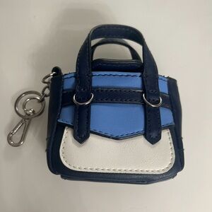 Reed Krakoff Navy and White Mini Bag